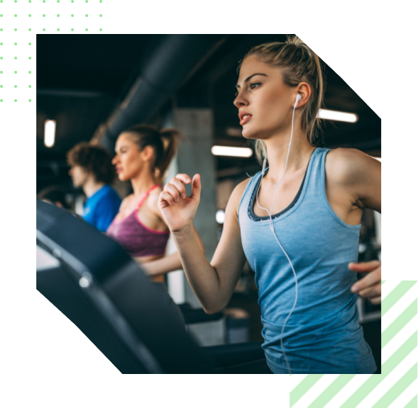 Gym member mobile app preview