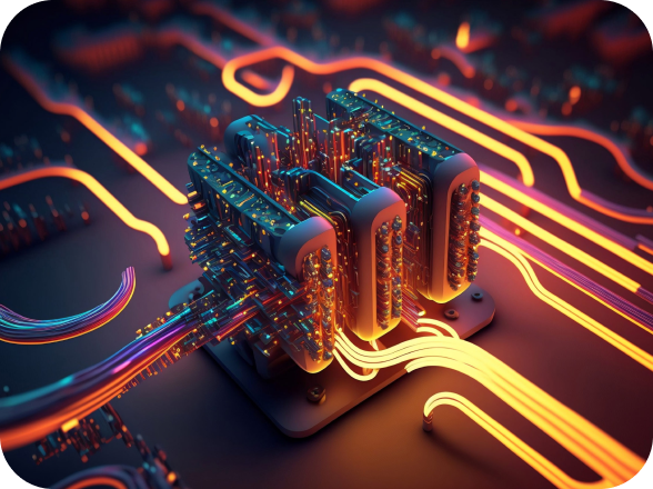 Custom software solutions illustration