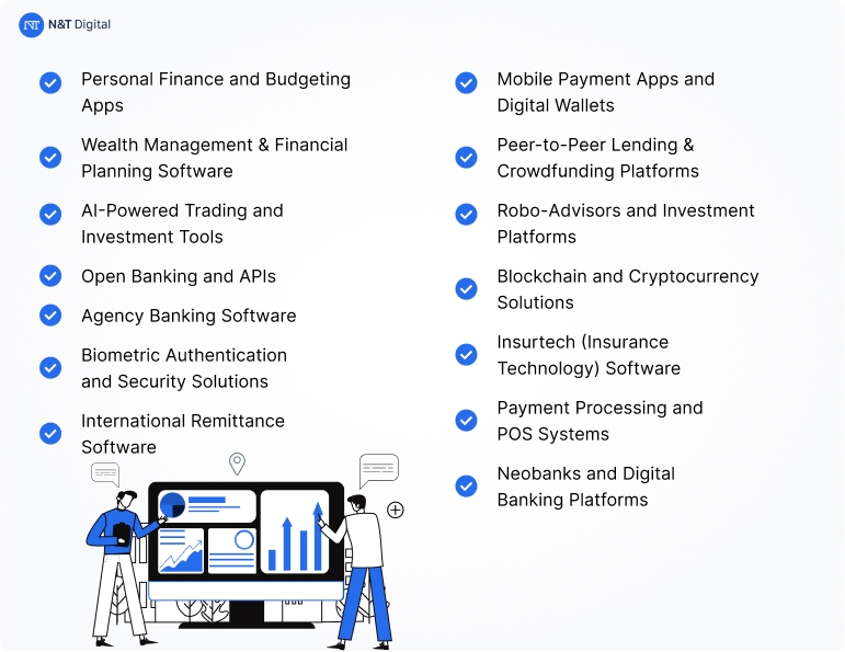 trending software in the fintech industry