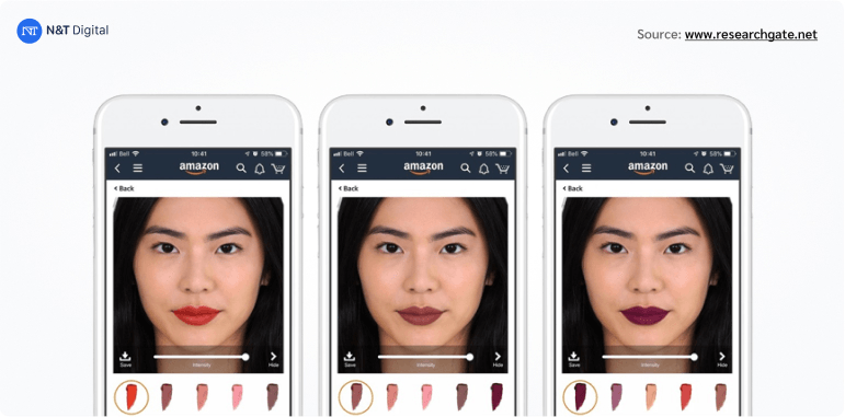loreals virtual try on